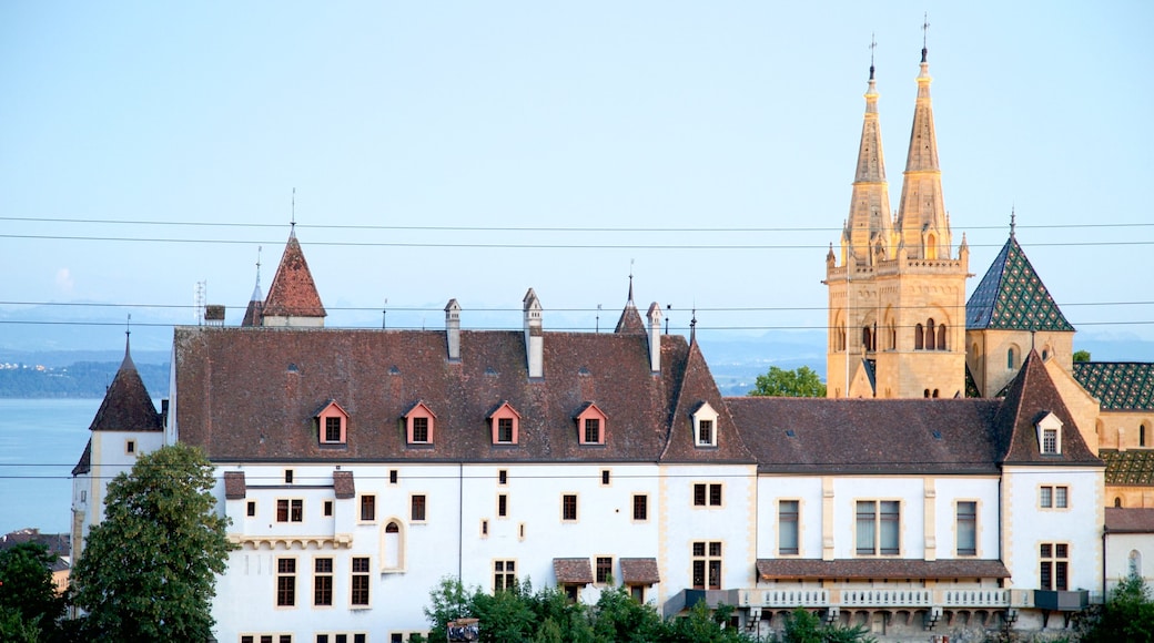 Chateau de Neuchâtel showing heritage elements