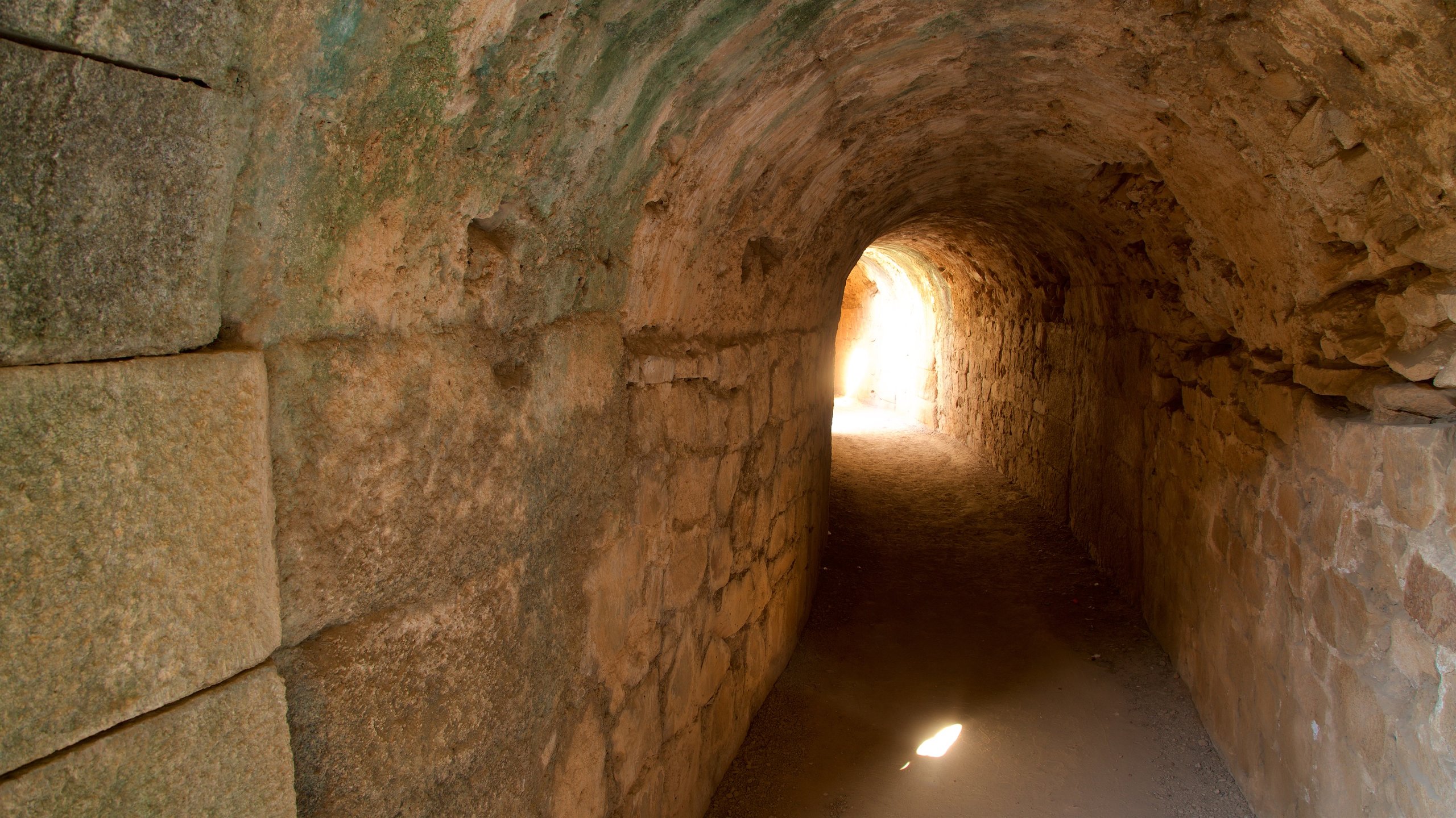Roman Theatre showing heritage elements and interior views