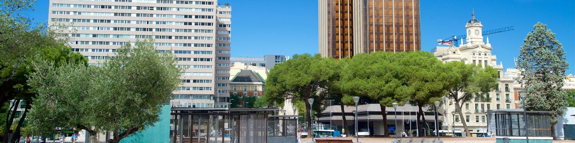 Plaza de Colon which includes a city and a square or plaza