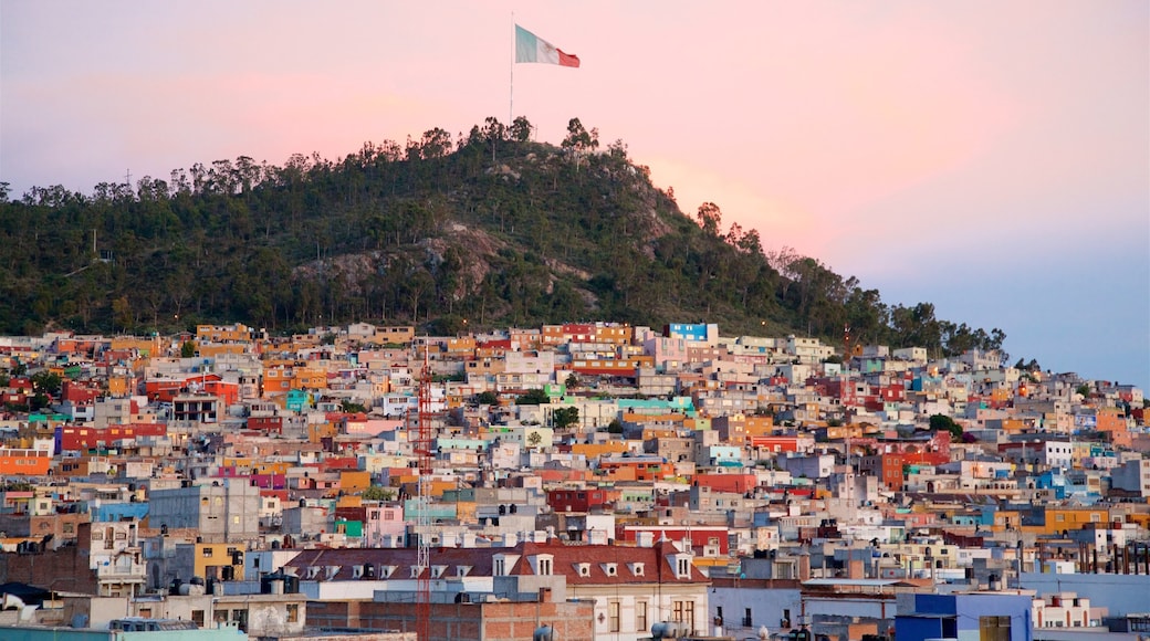 Pachuca featuring a sunset, a city and landscape views