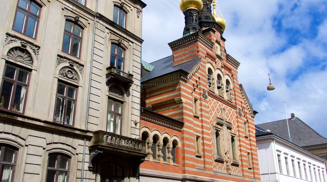 Frederiks Kirke som visar historiska element