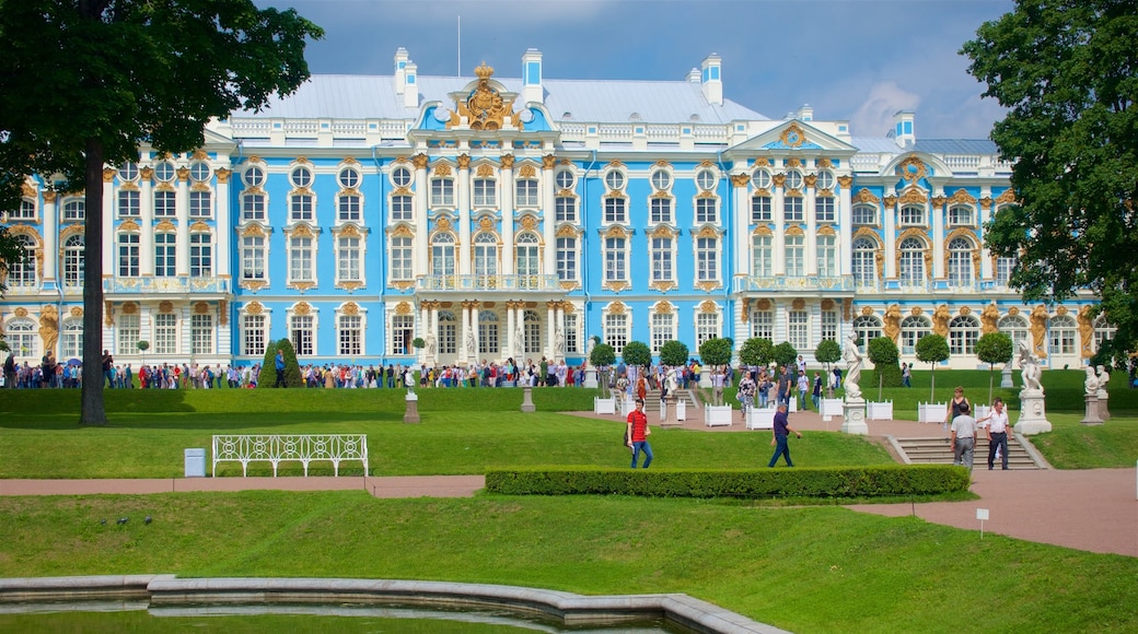 Istana dan Taman Catherine di Tsarskoye Selo