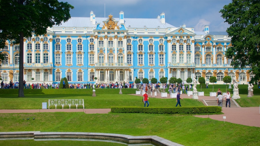 Istana dan Taman Catherine di Tsarskoye Selo
