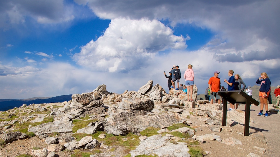 North Central Colorado which includes views as well as a small group of people