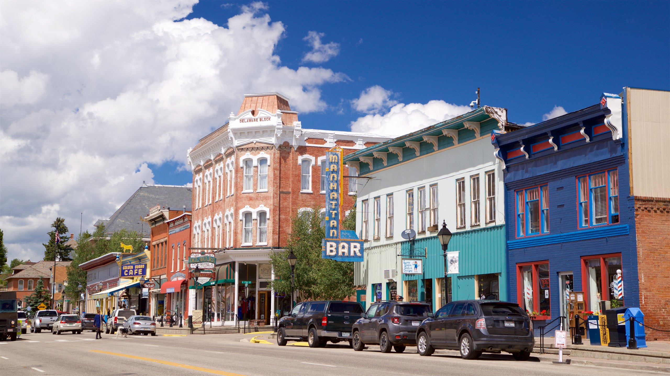 Antique SPRUCE ST street online sign from historic Leadville, Colorado .