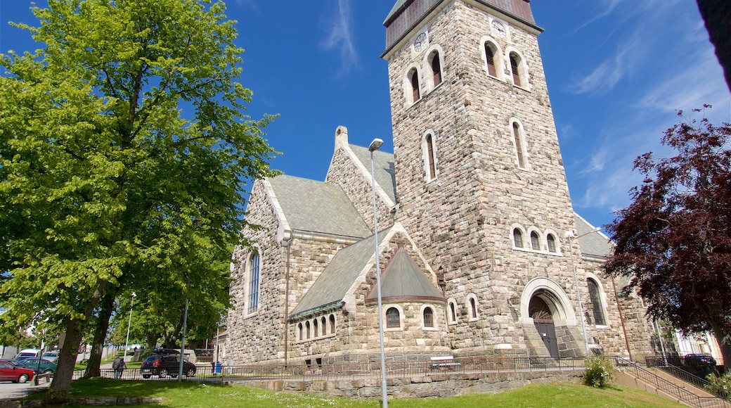 Alesund Church showing heritage architecture