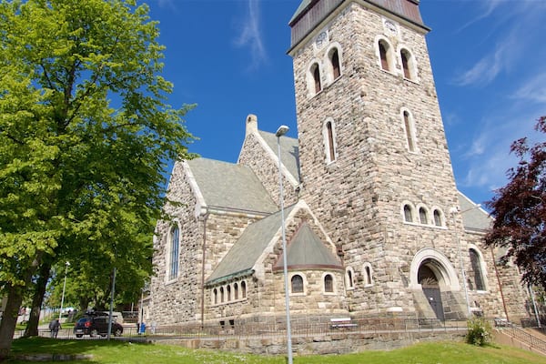 Alesund Church featuring heritage architecture