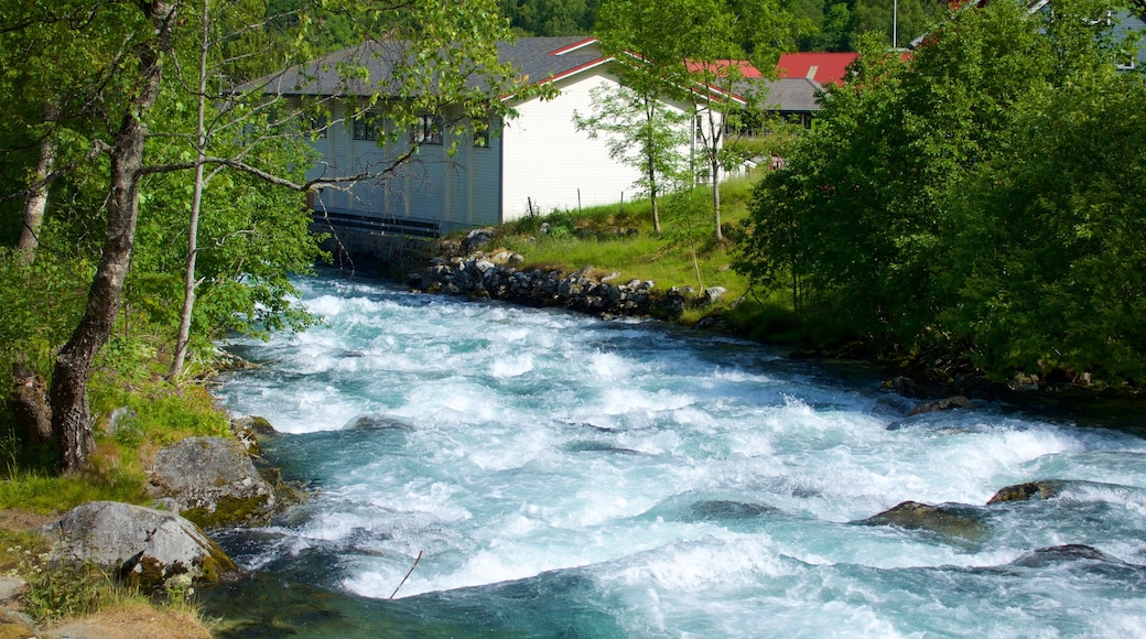 Geiranger showing rapids