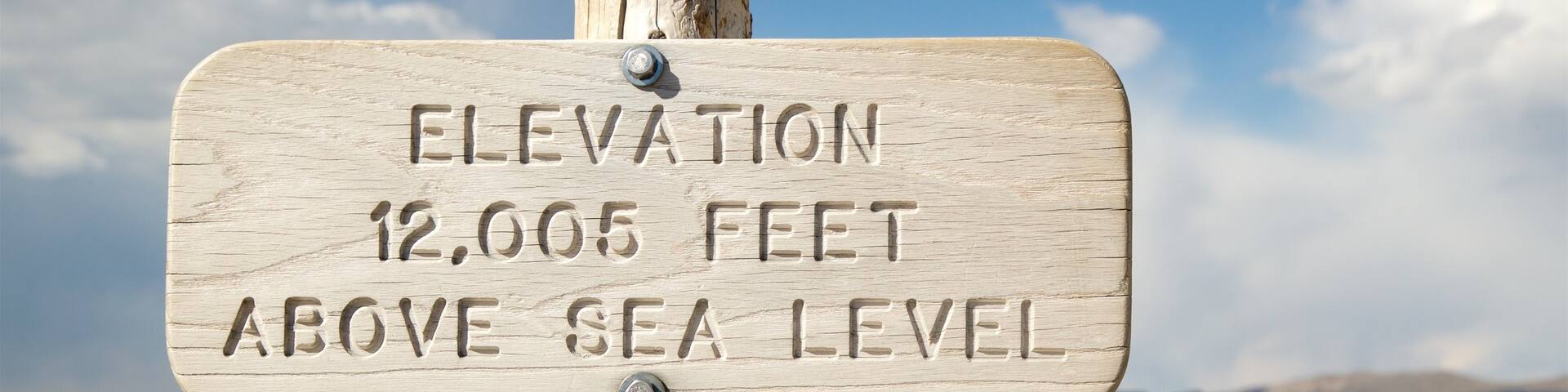 Alpine Visitor Center welches beinhaltet Beschilderung