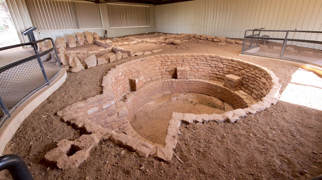 Mesa Verde National Park which includes interior views, heritage elements and building ruins