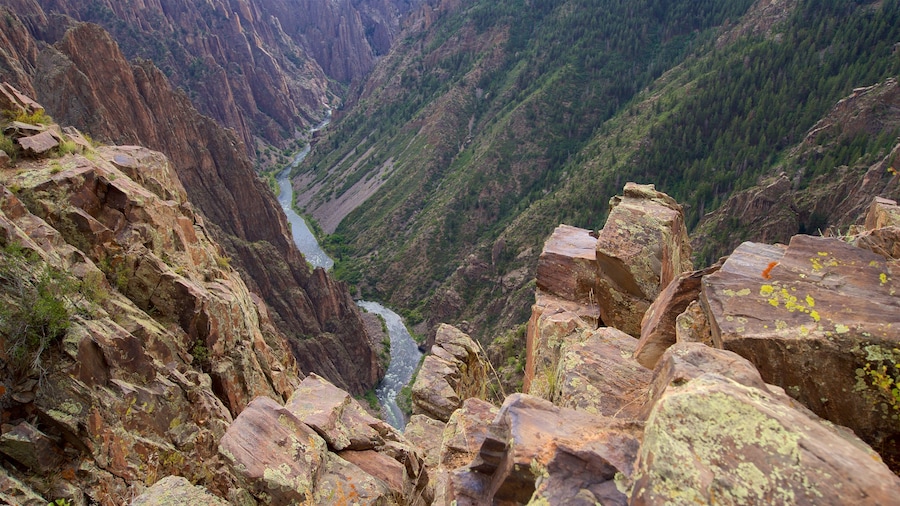 Montrose showing a river or creek and a gorge or canyon