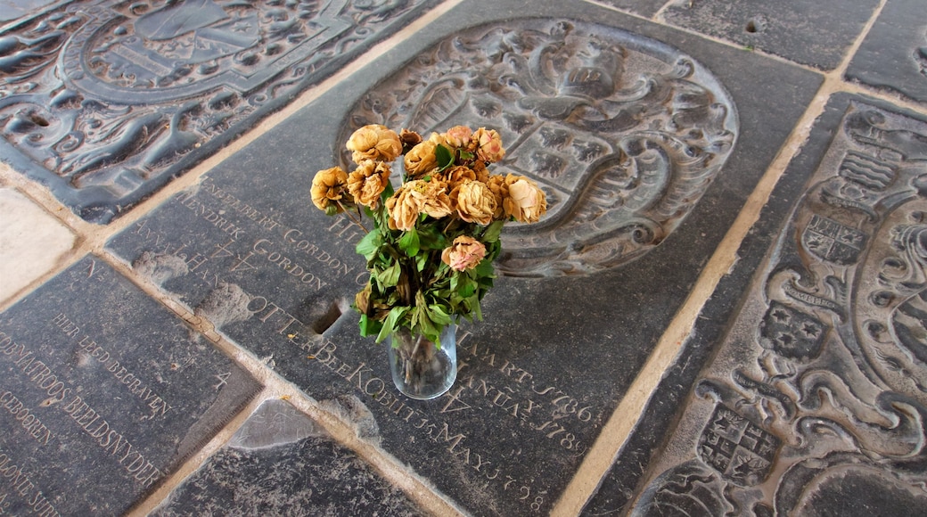 Oude Kerk mit einem Blumen