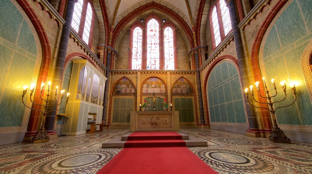 Bremen Cathedral which includes a church or cathedral, interior views and heritage elements