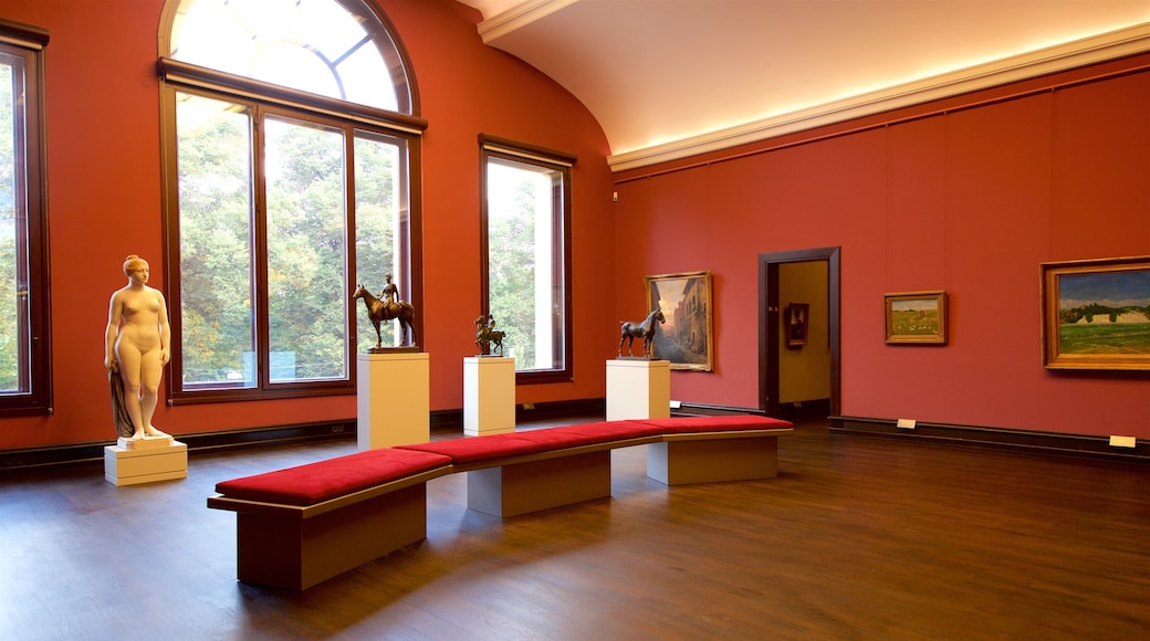 Kunsthalle Bremen which includes art and interior views