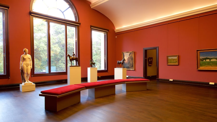 Kunsthalle Bremen qui includes art et vues intérieures