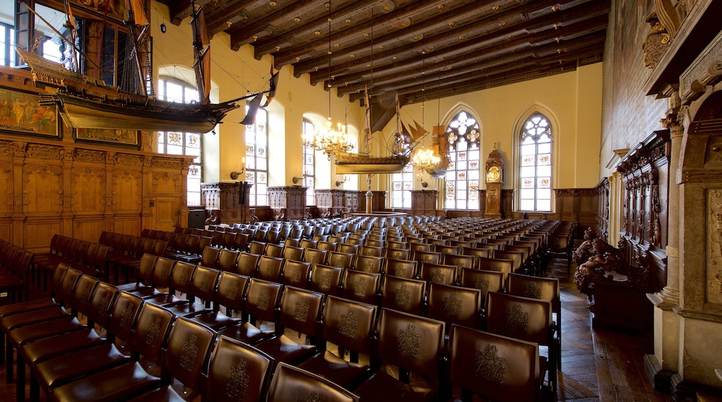 Bremen City Hall showing interior views and heritage elements