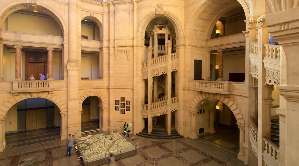 New Town Hall featuring interior views and heritage elements