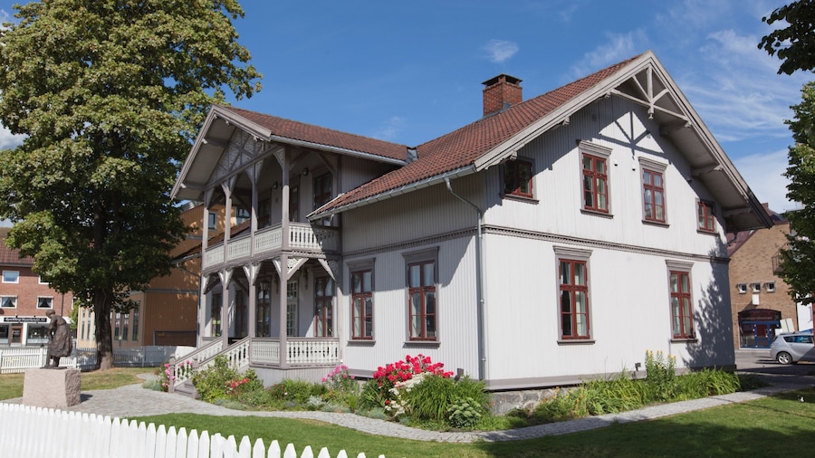 Lillestrom mit einem Haus