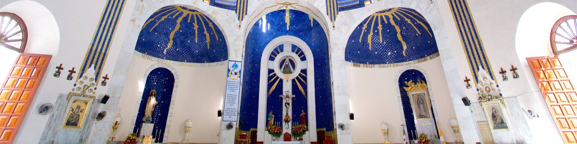 La Catedral featuring interior views, heritage elements and a church or cathedral