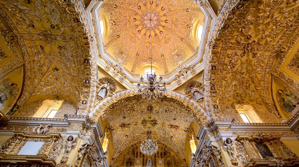 Puebla showing interior views and heritage elements