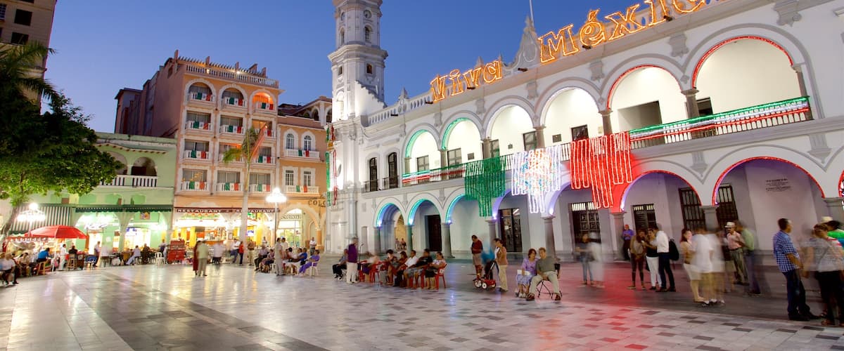 Veracruz qui includes patrimoine historique et scènes de nuit
