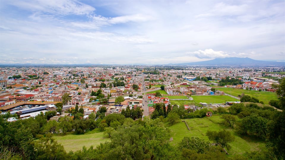 Cholula montrant panoramas et ville