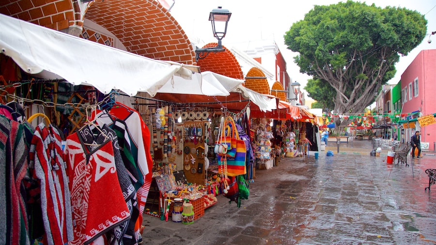 Barrio del Artista mostrando mercados