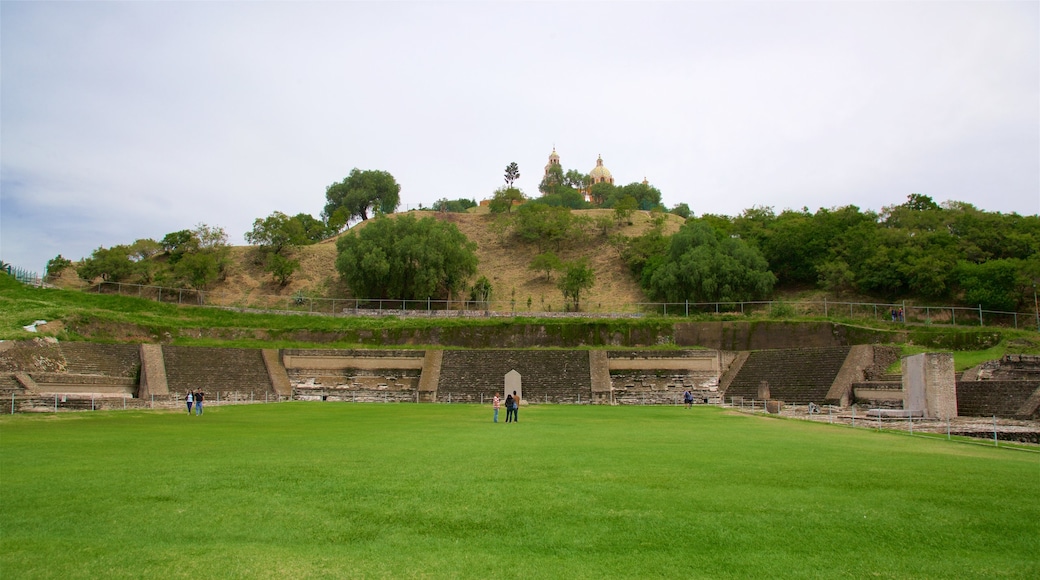 San Andrés Cholula which includes a park