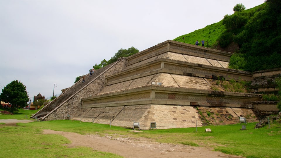 San Andrés Cholula showing heritage elements