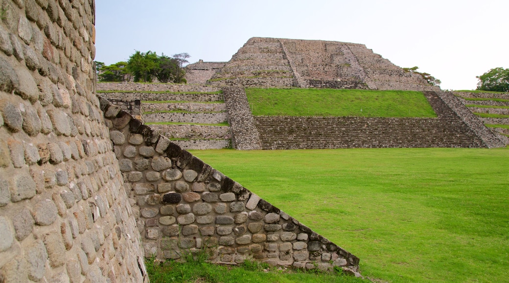 Archaeological Monuments Zone of Xochicalco featuring a park and building ruins