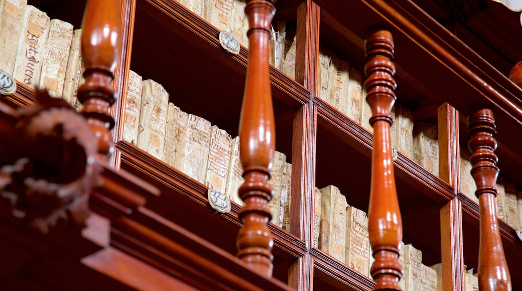 Palafoxiana Library showing interior views and heritage elements