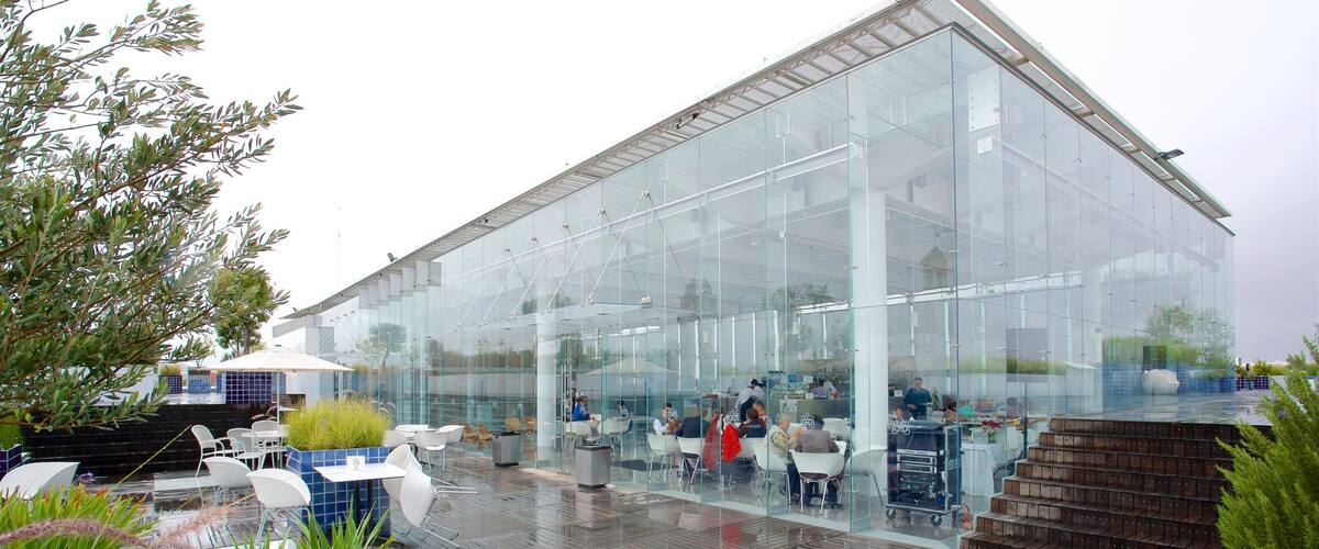 Museo Amparo ofreciendo arquitectura moderna