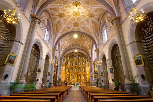 Santo Domingo Church which includes heritage elements, a church or cathedral and interior views