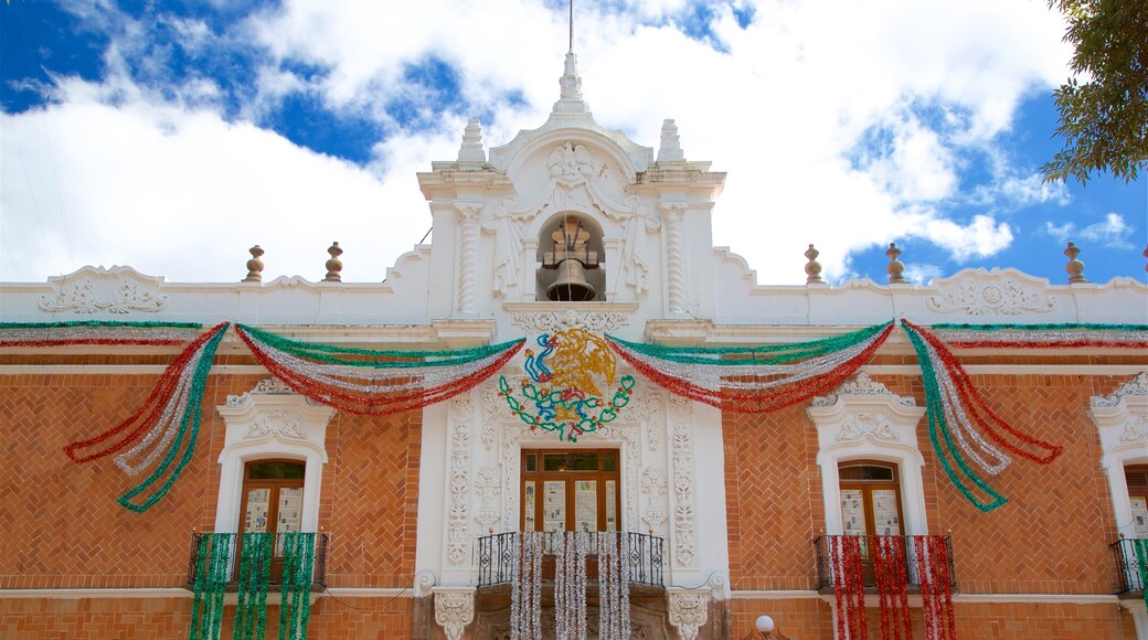 Government Palace which includes heritage elements