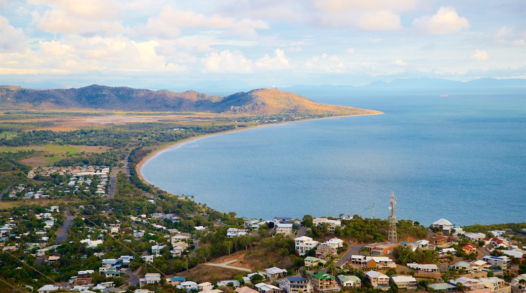 Castle Hill which includes landscape views, a small town or village and general coastal views