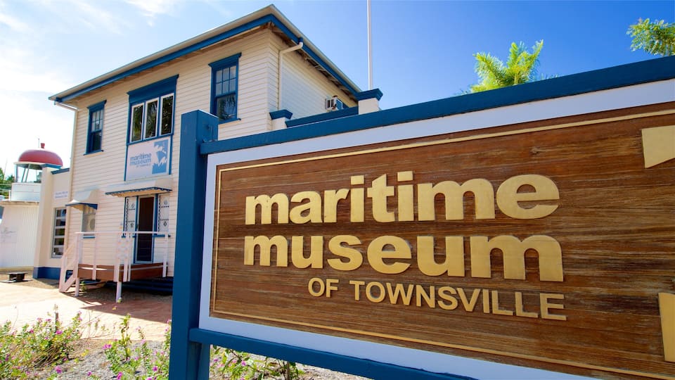 Maritime Museum of Townsville toont bewegwijzering