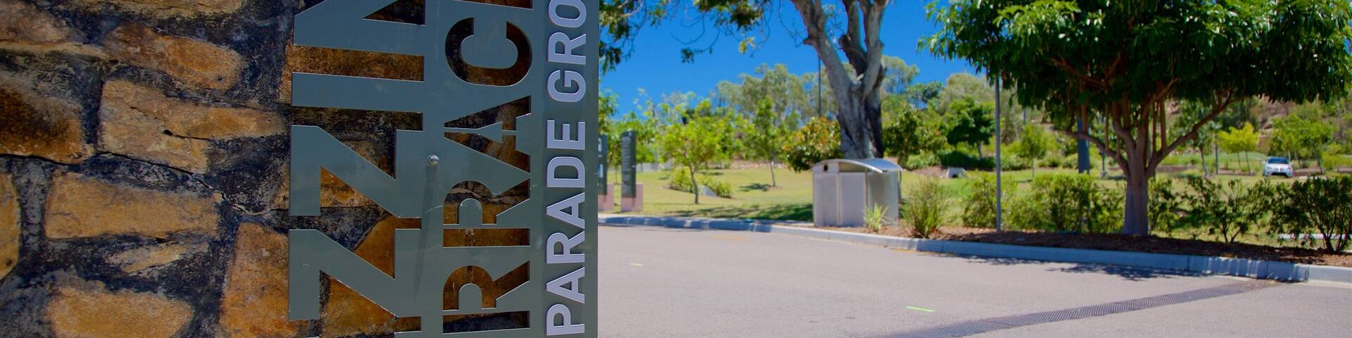 Army Museum North Queensland featuring a park and signage