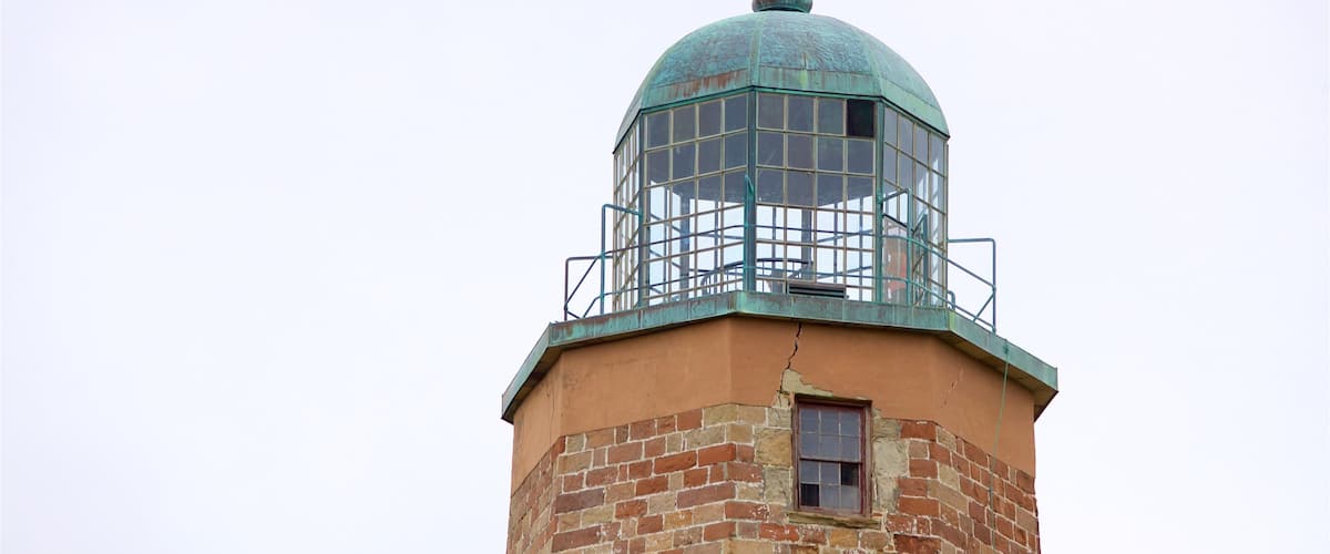 Cape Henry Lighthouse showing a lighthouse