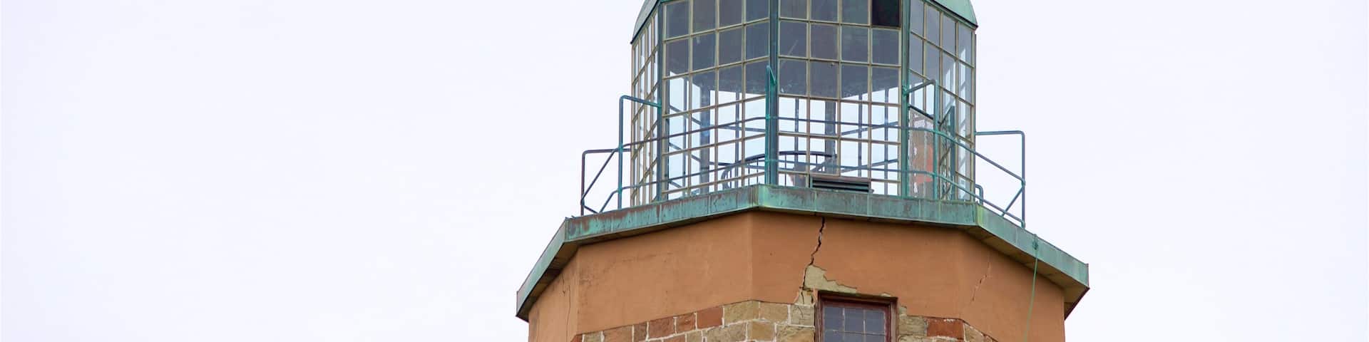 Cape Henry Lighthouse showing a lighthouse