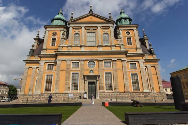 Kalmar Provinz welches beinhaltet Garten und historische Architektur