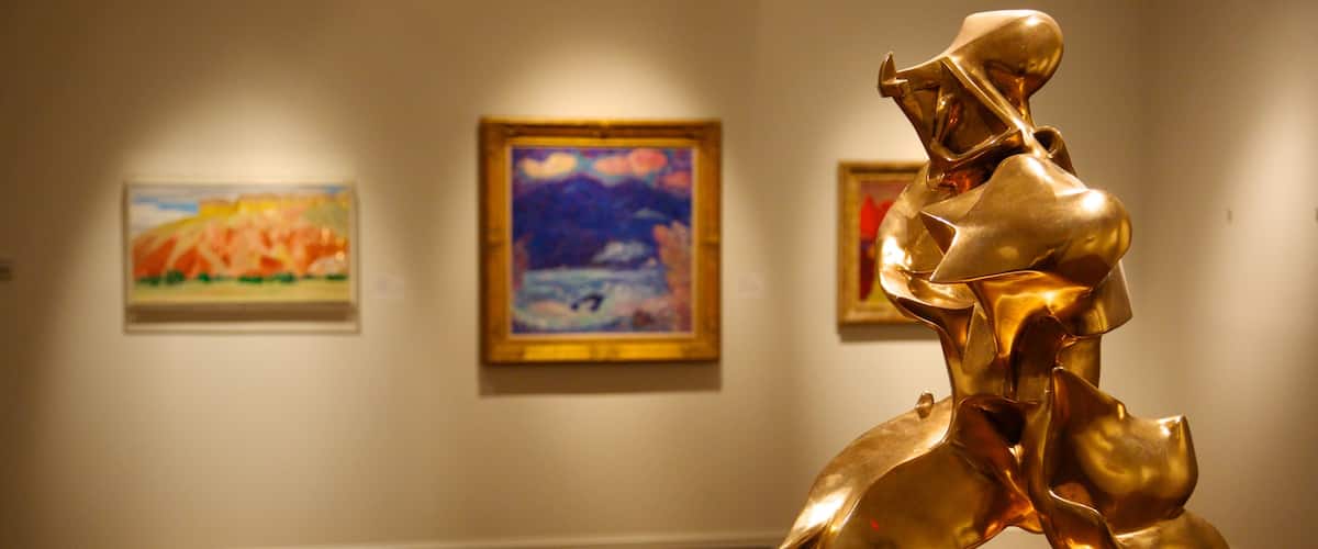 New Orleans Museum of Art showing art and interior views