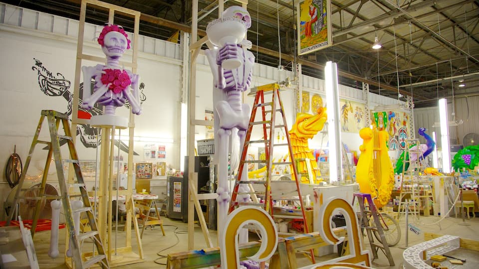 Mardi Gras World which includes interior views