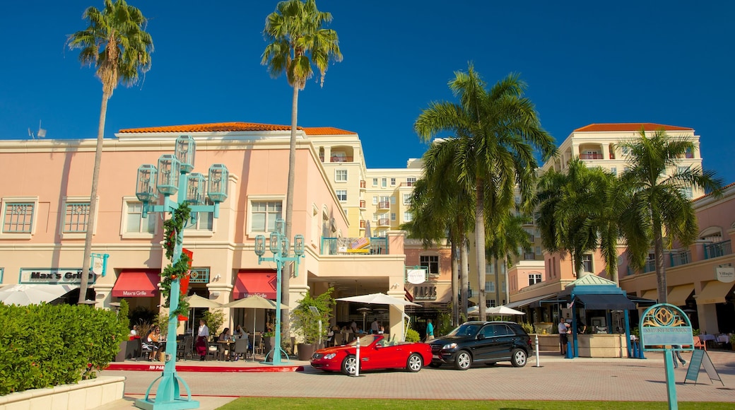 Mizner Park toont een stad