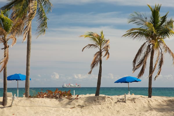 Hugh Taylor Birch State Park qui includes plage, panoramas et scènes tropicales