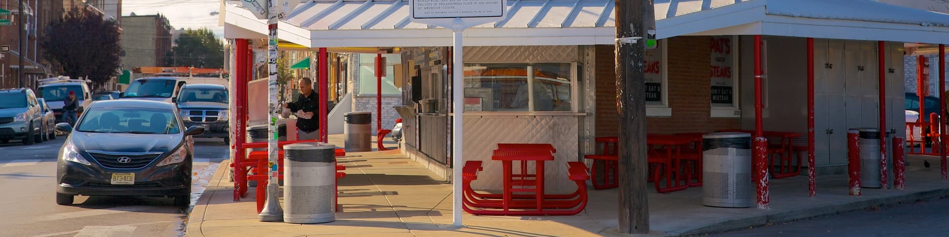 Italian Market das einen Beschilderung, Märkte und Straßenszenen