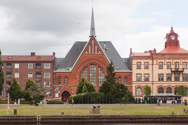 Halmstad das einen Garten