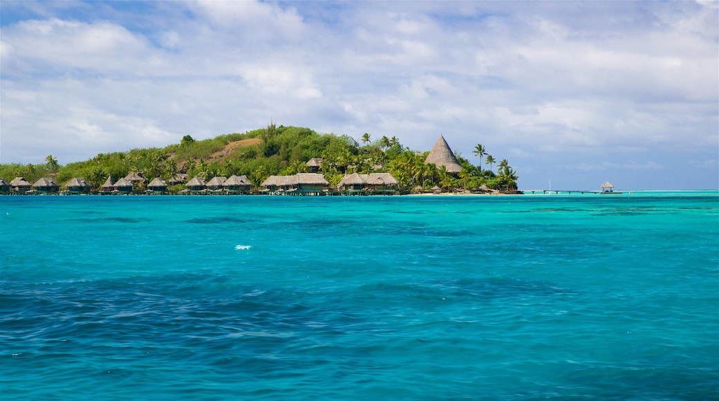 Sofitel Motu showing tropical scenes and general coastal views