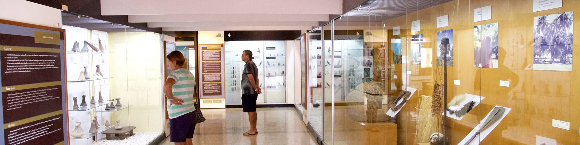 Museum of Tahiti which includes interior views as well as a small group of people