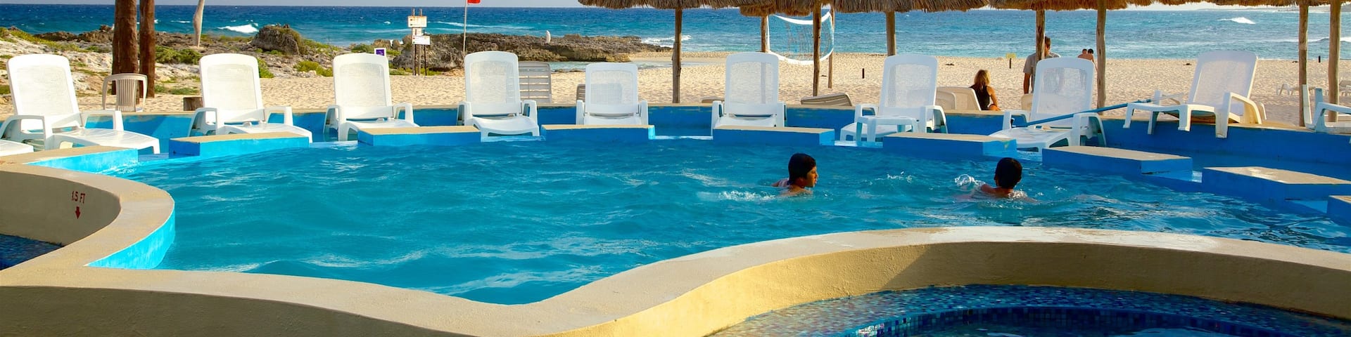 Punta Morena which includes swimming, a pool and tropical scenes