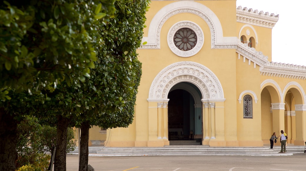 Necropolis de Colon showing a church or cathedral and heritage elements